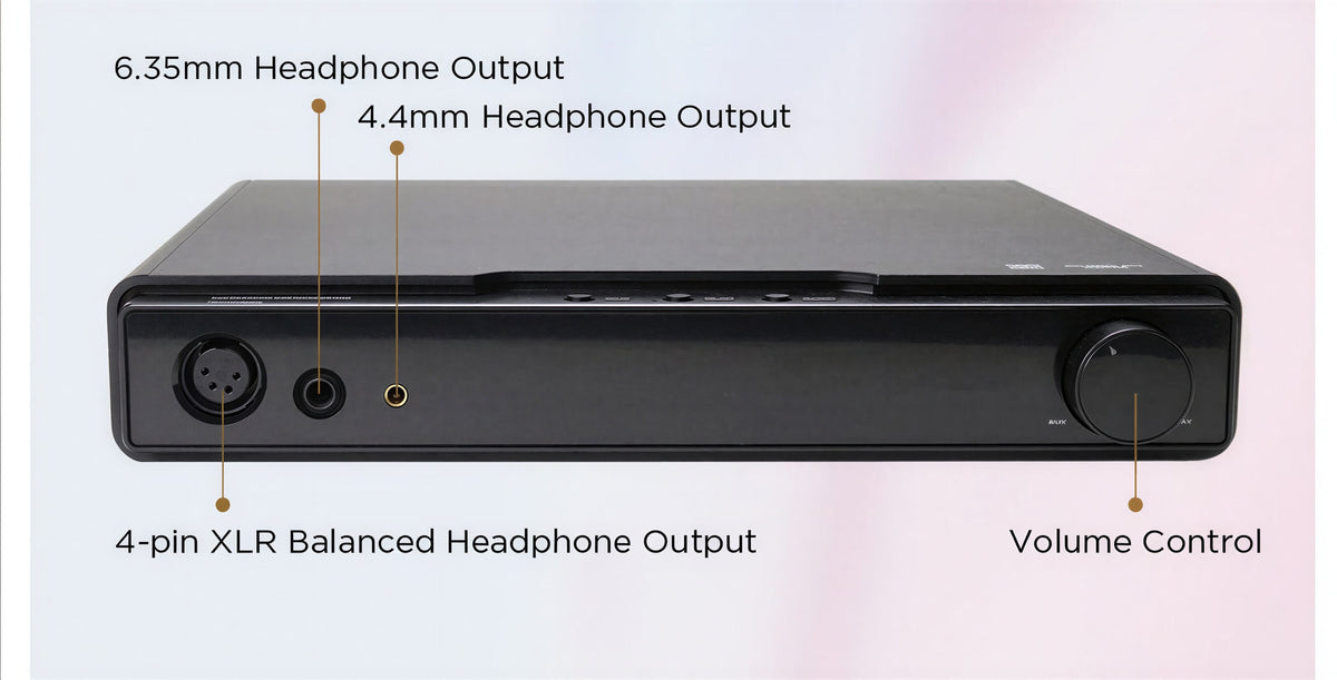 Goldenwave Serenade R2R dac front connections
