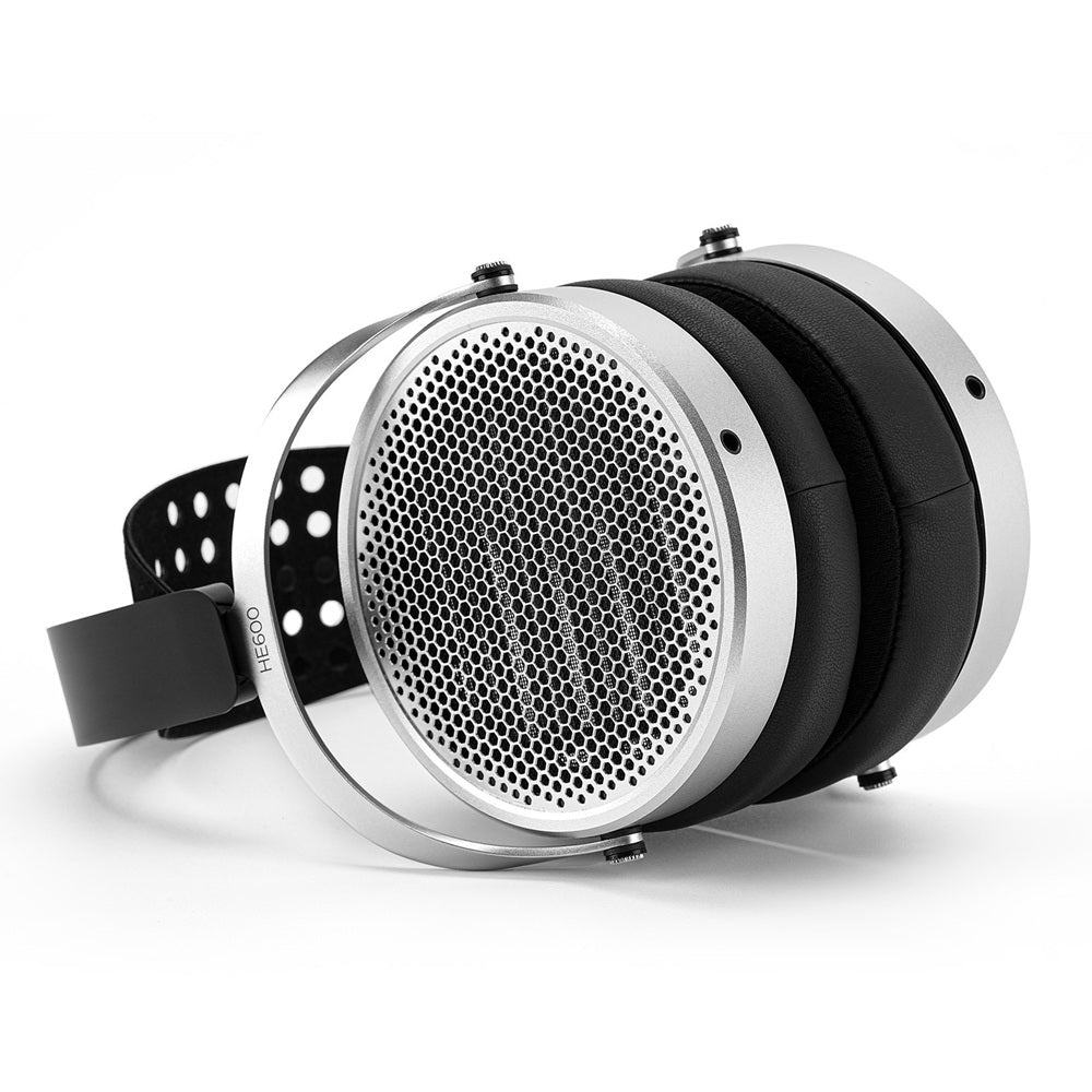 Open back HE600 headphones with new 3.5mm connectors, in Canada at Hifiman Canada