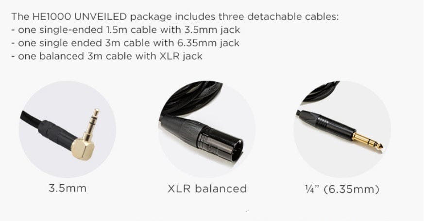 he1000 Unveiled cables