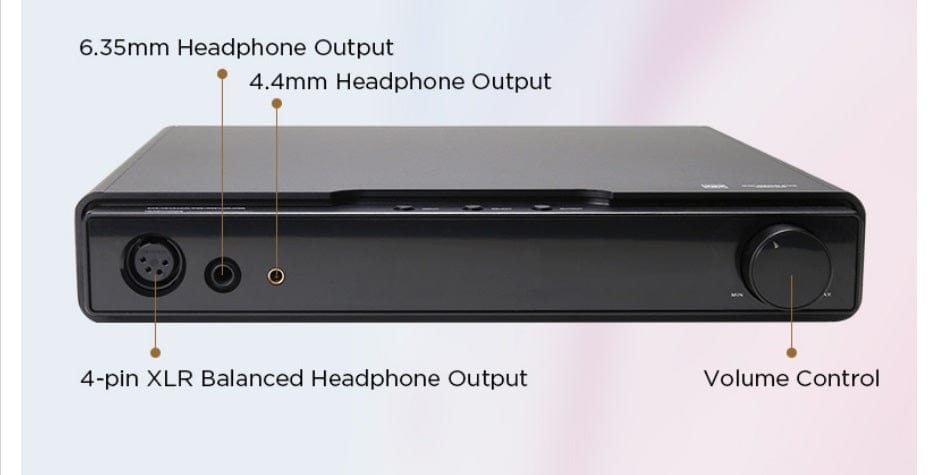 Serebnade R2R dac front connections
