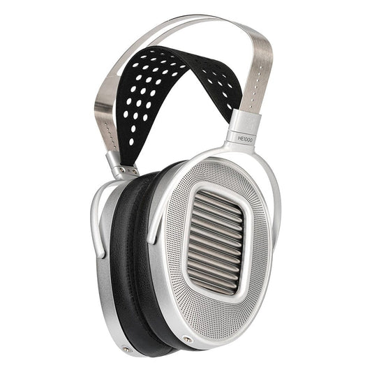 Hifiman HE1000 Unveiled cable connections shown on bottom of earcups
